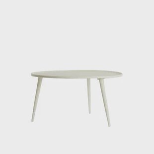 Light & Living - Bijzettafel BABINA - Ø67.5x37cm - Wit