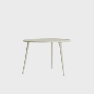 Light & Living - Bijzettafel BABINA - Ø59x41cm - Wit