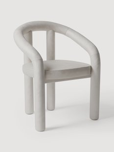 Fluwelen armstoel Calan 1