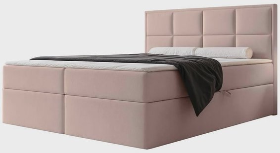 Boxspring Antonia velvet met opbergruimte 140x200 | NADUVI Collection