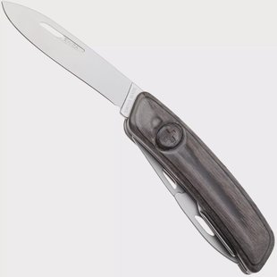 Swiza D03 AM, KNI.0036.6510, Laminate Black, Zwitsers zakmes, 6 tools