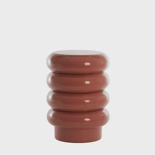 Light & Living - Bijzettafel MIROGI - Ø30x40cm - Rood