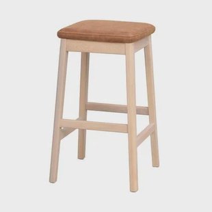 Rowico Home Livermore Eikenhouten Barkruk Whitewash - 68 cm