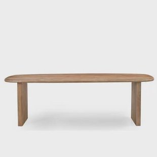 Giga Meubel - Eettafel Deens Ovaal - Naturel - 200x100x77cm - Gin