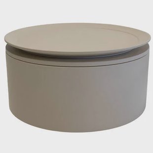 DÉJA Living - Salontafel Beige - Rond - 80x80x35cm - Byske