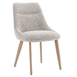 DÉJA Living - Eetkamerstoel Beige|Naturel - Zithoogte 47cm - Malou - Set van 2 DÉJA Living - Eetkamerstoel Beige|Naturel - Zithoogte 47cm - Malou - Set van 2