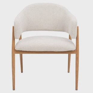 DÉJA Living - Eetkamerstoel Beige|Naturel - Dénia - Set van 2