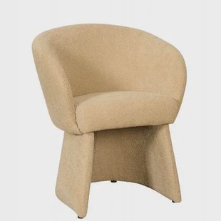 Eetkamerstoel Brunna - Beige|Creme - Textiel