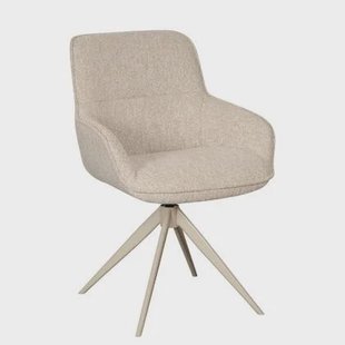 Eetkamerstoel Ribe - Beige|Creme - Textiel Eetkamerstoel Ribe - Beige|Creme - Textiel