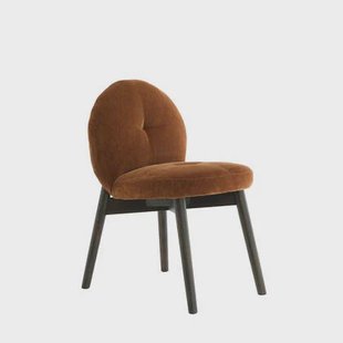 Light & Living - Eetkamerstoel SINOSA - 59x50x83cm - Bruin - Set van 2