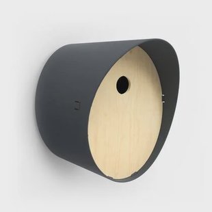 Capi Europe - Vogelhuisje rond - 23x19x24 - Antraciet