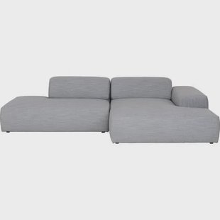 Kare Design Laguna hoekbank - grijs - rechts