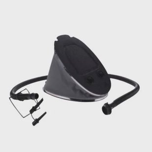 Orange85 Voetpomp voor Opblaas artikelen Zwart 22x18x200 cm Kunststof