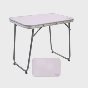 HIXA Aktive Campingtafel Kampeertafel Inklapbaar Handvat Wit 60x40...
