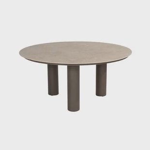 4 Seasons Arizona ronde tuintafel Ø160 cm. - zand|terre 4 Seasons Arizona ronde tuintafel Ø160 cm. - zand|terre