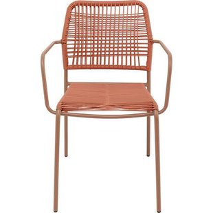 Kare Design Madagascar tuinstoel armleuningen - rood