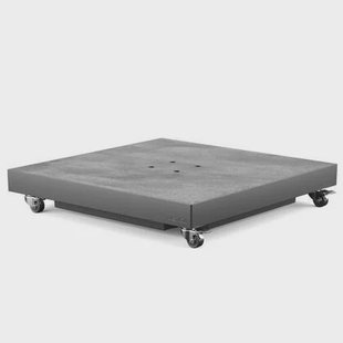 Platinum Ceramica 90 kg - antraciet - verrijdbare parasolvoet