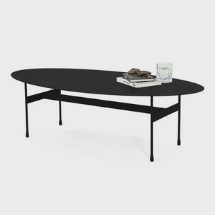 Spinder Design salontafel Mira Oval - Zwart