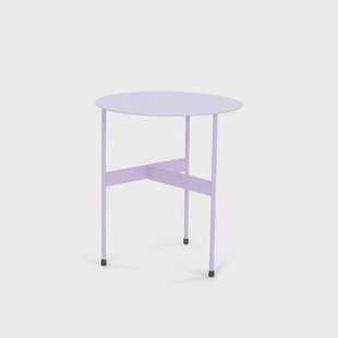 Spinder Design bijzettafel Mira Low - Soft Lilac - Ø 40