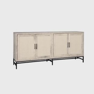 Anli-Style Tower living Carini Sideboard white 4 drs. 200x45x90