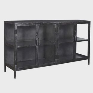 AnLi Style Dressoir Rift metal 4 deuren AnLi Style Dressoir Rift metal 4 deuren