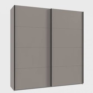 Kledingkast Aalst - Taupe - Hout - 180x210x65cm (BxHxD)