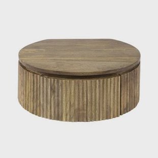 AnLi Style Nachtkastje wave rond