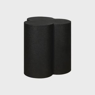 Bijzettafel Chatou - Zwart - Metaal - 45x46x46cm (BxHxD)