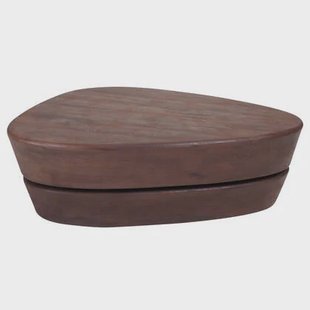 Home67 - Salontafel Kiva 107 x 80 cm - Espresso Mangohout