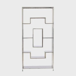 Light & Living - Kast open REZINA - 100x30x205cm - Grijs