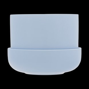 Iittala Nappula pot met schotel Ø17 cm h13 cm Aqua