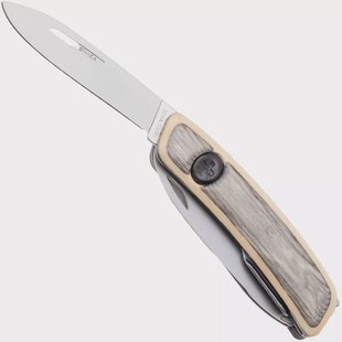 Swiza D09 R AM, KNR.0136.6520, Laminate White, Zwitsers zakmes, 9 tools