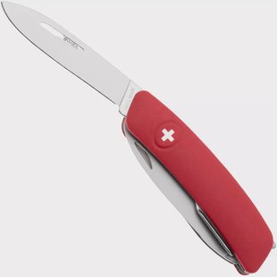 Swiza D10 R AM, KNR.0146.1900, Red Helvetix, Zwitsers zakmes, 10 tools