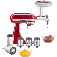 KitchenAid Bestseller Set (met Groentesnijder En Rasp En Vleesmolen En Worstenmaker)
