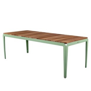 Weltevree Bended Tuintafel 220x90 Bamboo Pale Green