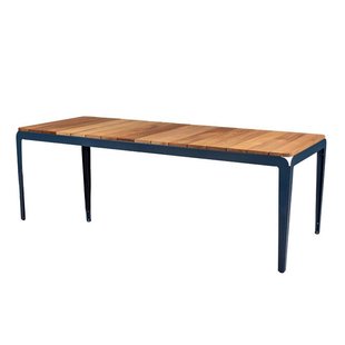 Weltevree Bended Tuintafel 220x90 Bamboo Grey Blue