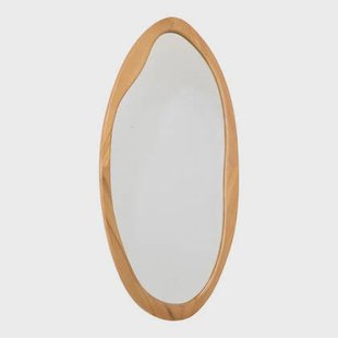 Fragix Yin Wandspiegel Large Organische vorm - Hout - 60x120