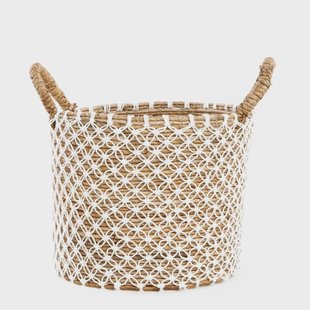 Macramé mand Kruis | Bazar Bizar
