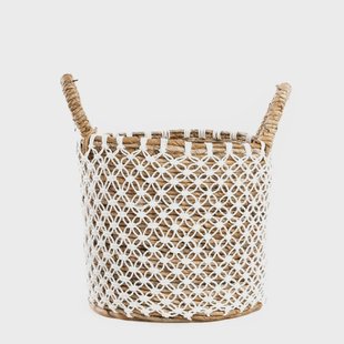 Macramé mand Kruis | Bazar Bizar