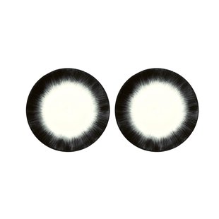 Serax D&eacute; Tableware By Ann Demeulemeester Ontbijtbord &Oslash;17,5 Set Van 2 White/Black 4