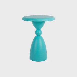Leitmotiv - Bijzettafel Folly Outdoor - Turquoise blue