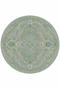 Pip Studio Round Vloerkleed Alfombra by Pip Light Green 200cm