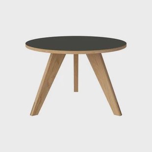 Bolia New Mood Salontafel - Geolied Eiken - Ø 60 cm - Grijs Bolia New Mood Salontafel - Geolied Eiken - Ø 60 cm - Grijs