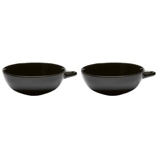 Serax D&eacute; Tableware By Ann Demeulemeester Mok 20cl Set Van 2 Black