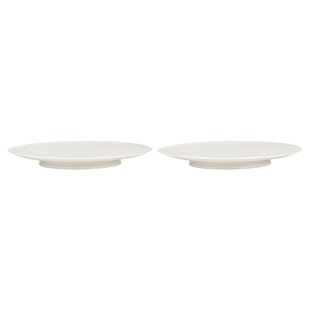 Serax Ra Tableware By Ann Demeulemeester Dinerbord&Oslash;24 Set Van 2 White