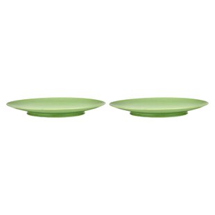 Serax Ra Tableware By Ann Demeulemeester Dinerbord&Oslash;24 Set Van 2 Green