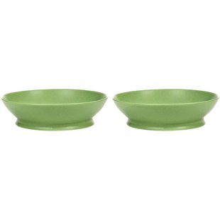 Serax Ra Tableware By Ann Demeulemeester Diep Bord&Oslash;19 Set Van 2 Green
