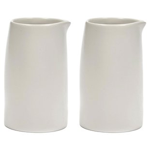 Serax Ra Tableware By Ann Demeulemeester Melkkan Set Van 2 White