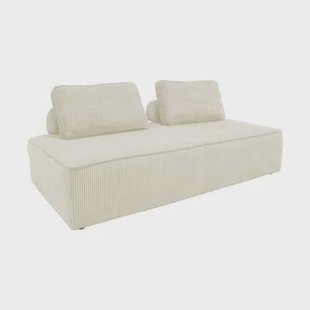 sweeek - Fauteuil in corduroy 2 zitplaatsen
