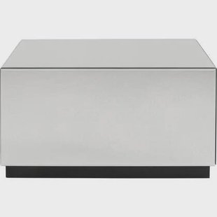 Kare Design Luxury Salontafel - zilver - 80x60cm